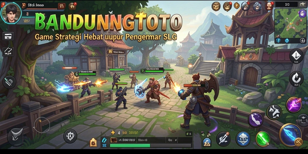 Screenshot gameplay BANDUNGTOTO menunjukkan strategi SLG yang mendebarkan.