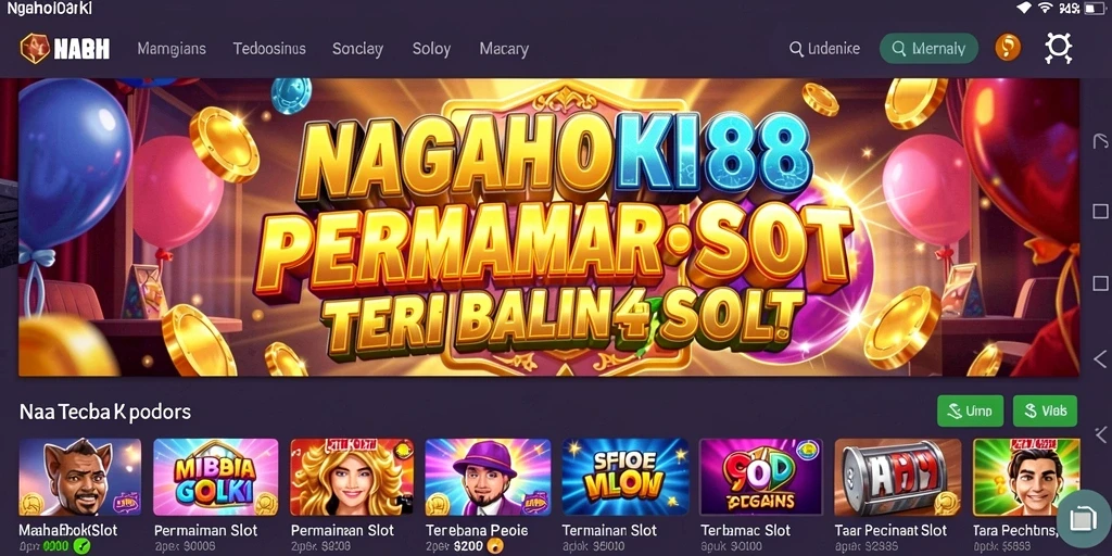 Screenshot gameplay menarik dari slot NAGAHOKI88.