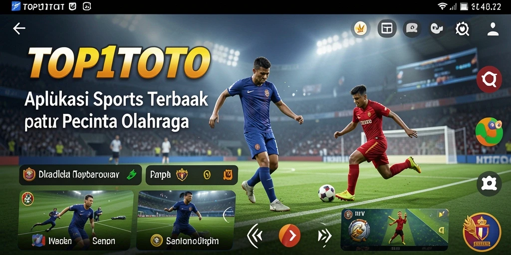 Tampilan gameplay seru dari TOP1TOTO yang memikat para pemain olahraga.